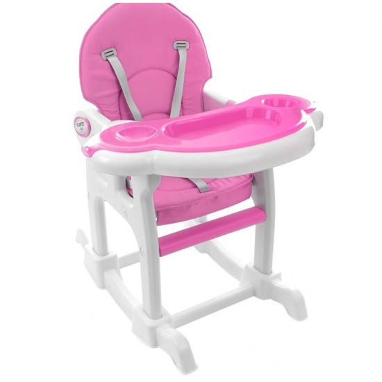 Maitinimo Kėdutė-Transformeris 5*1 Funfit rožinė
